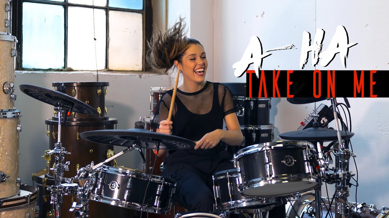 Take On Me - A-Ha | DRUM COVER Domino Santantonio