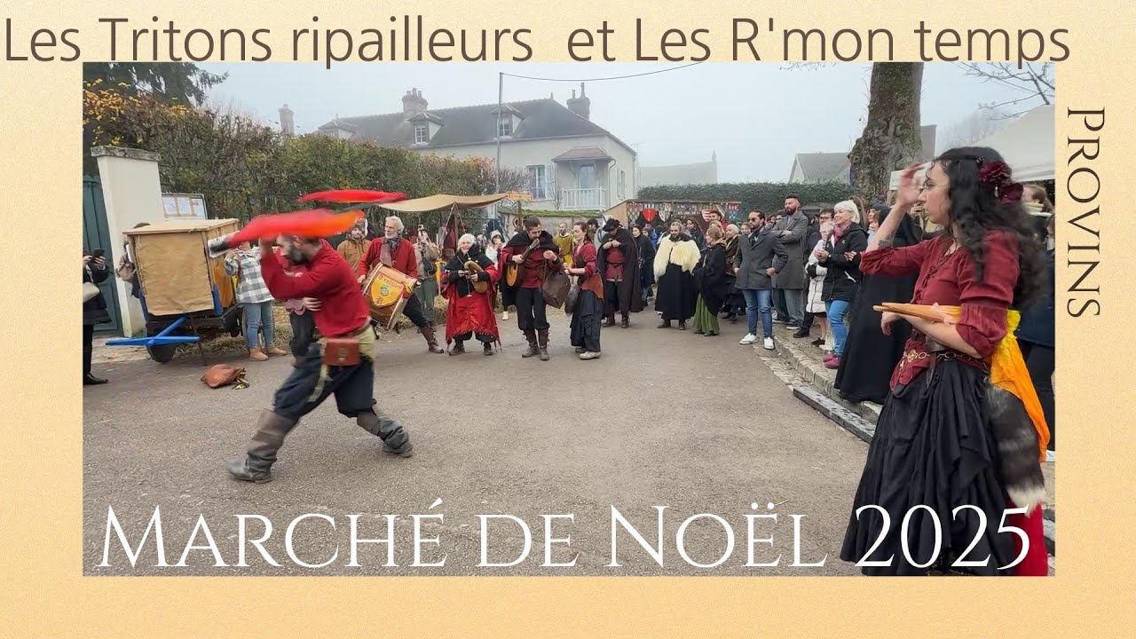 Marché de Noël 2025 - Provins - Les Tritons ripailleurs