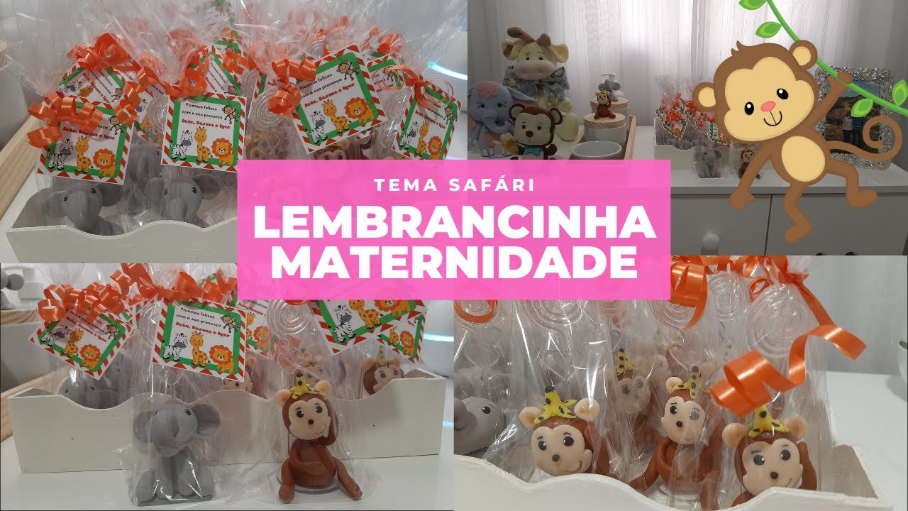 LEMBRANCINHA MATERNIDADE | TEMA SAFÁRI