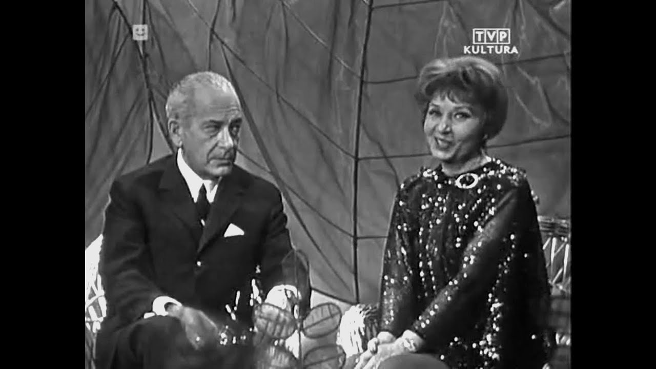 I.Kwiatkowska u J.Jurandota - O kabarecie i Traktorzystka 1972 r