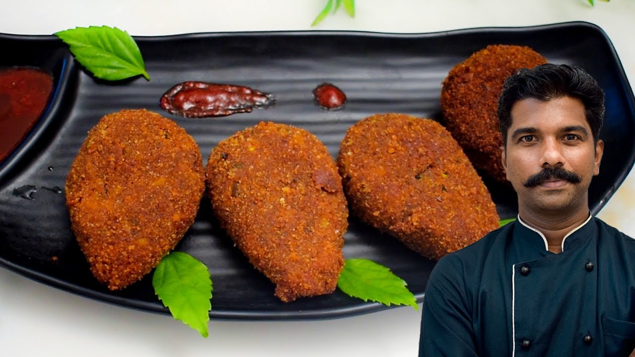 മട്ടൻ കട്ലറ്റ് | Mutton Cutlet  Recipe