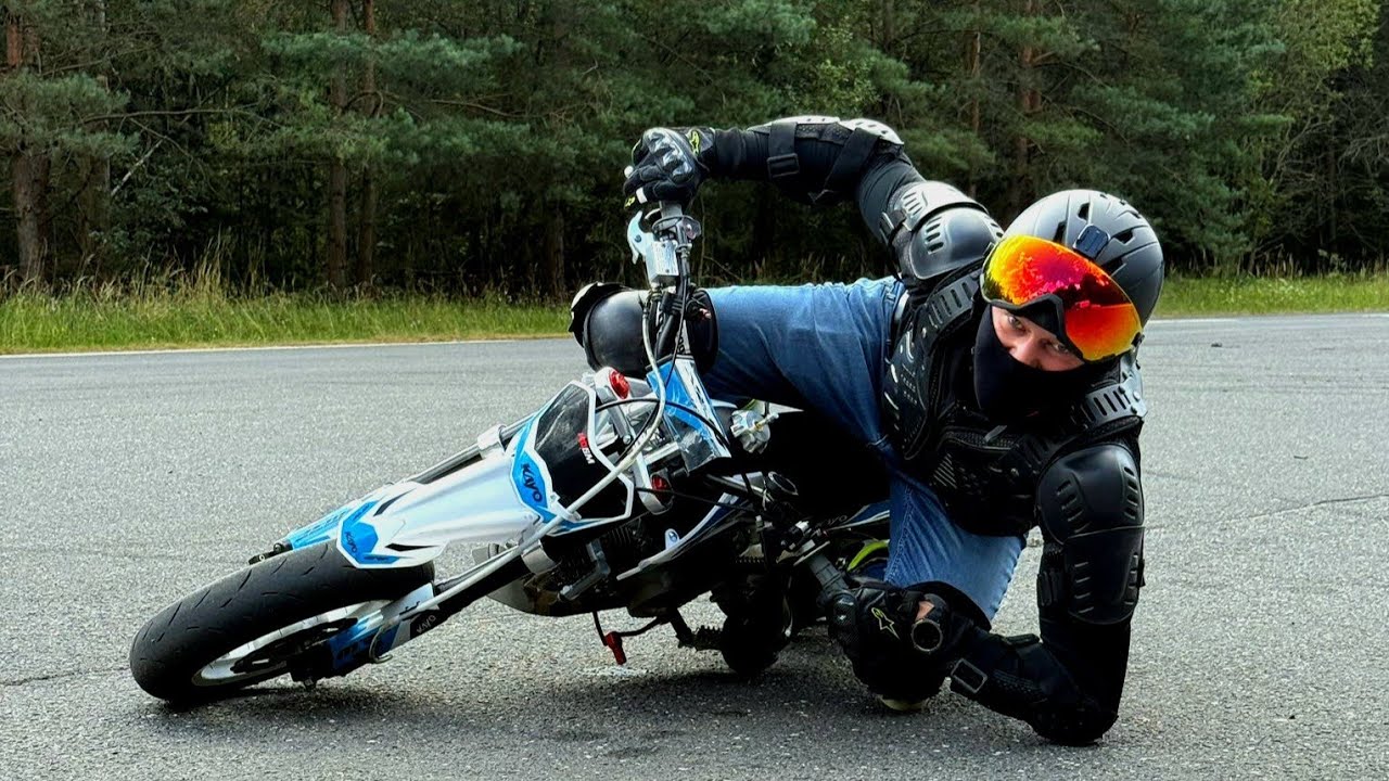 Dostałem Pitbike'a do test&oacute;w! KAYO 140 SM