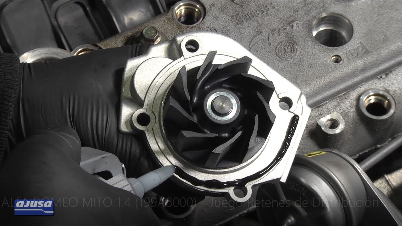 ALFA ROMEO MITO 1.4  🔧 Shaft seals kit assembly – Montaje juego de retenes de distribución Ajusa