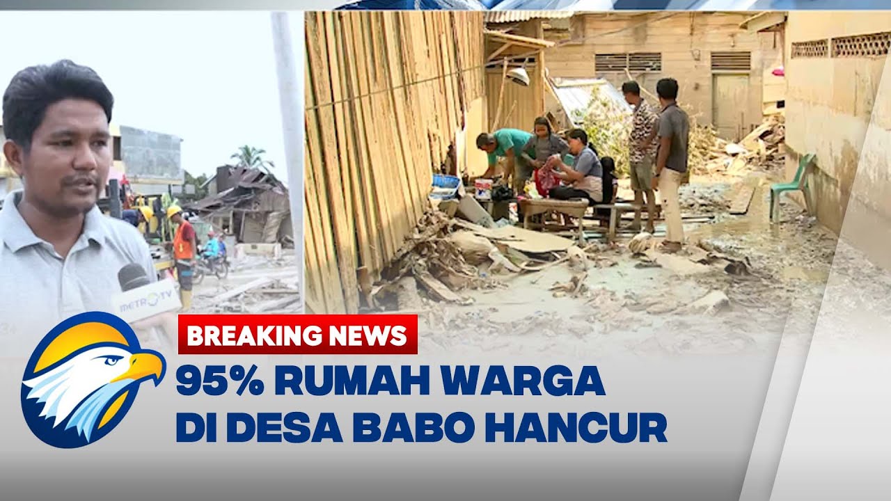BREAKING NEWS - Begini Suasana Desa Babo Aceh Tamiang Masih Terisolir Pasca Bencana