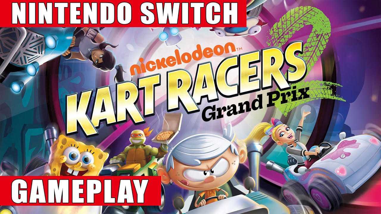 Nickelodeon Kart Racers 2: Grand Prix Nintendo Switch Gameplay
