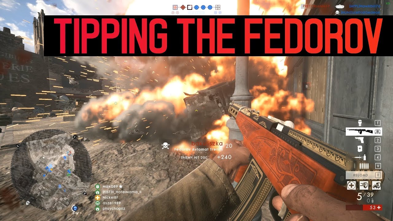 Tipping the Fedorov - Battlefield 1