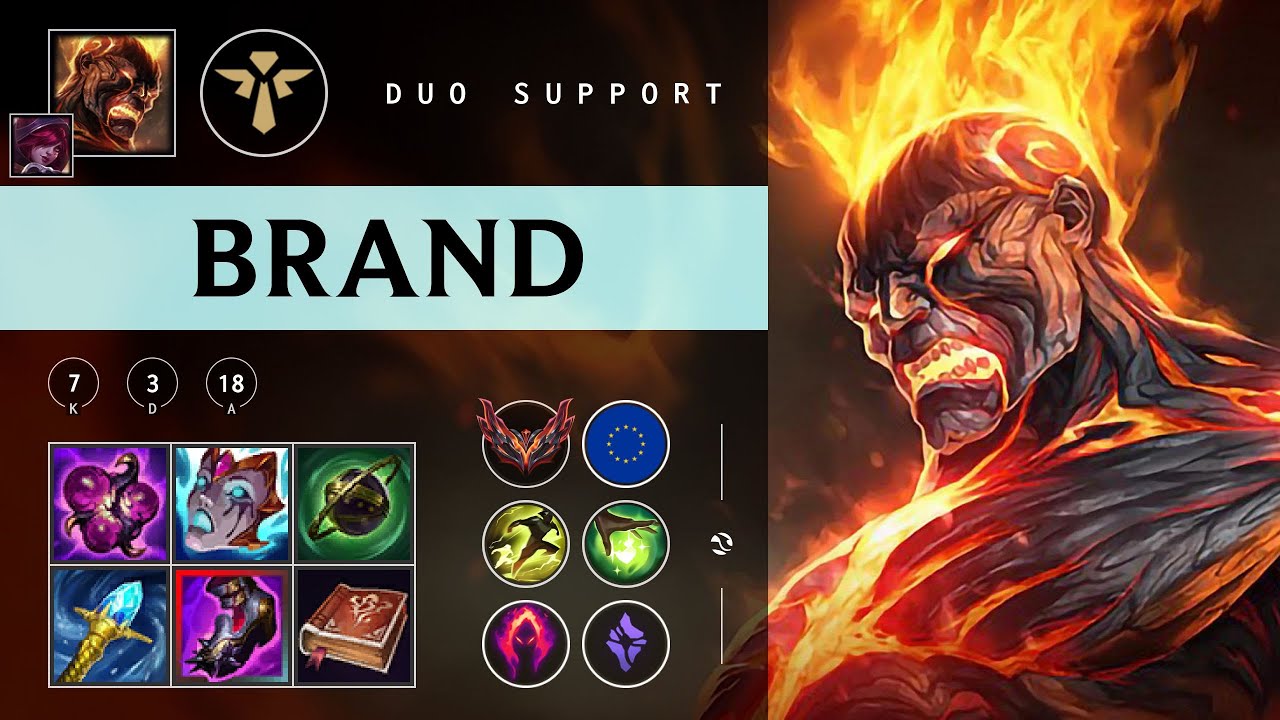 Brand Support vs Nautilus - EUW Grandmaster Patch 25.24