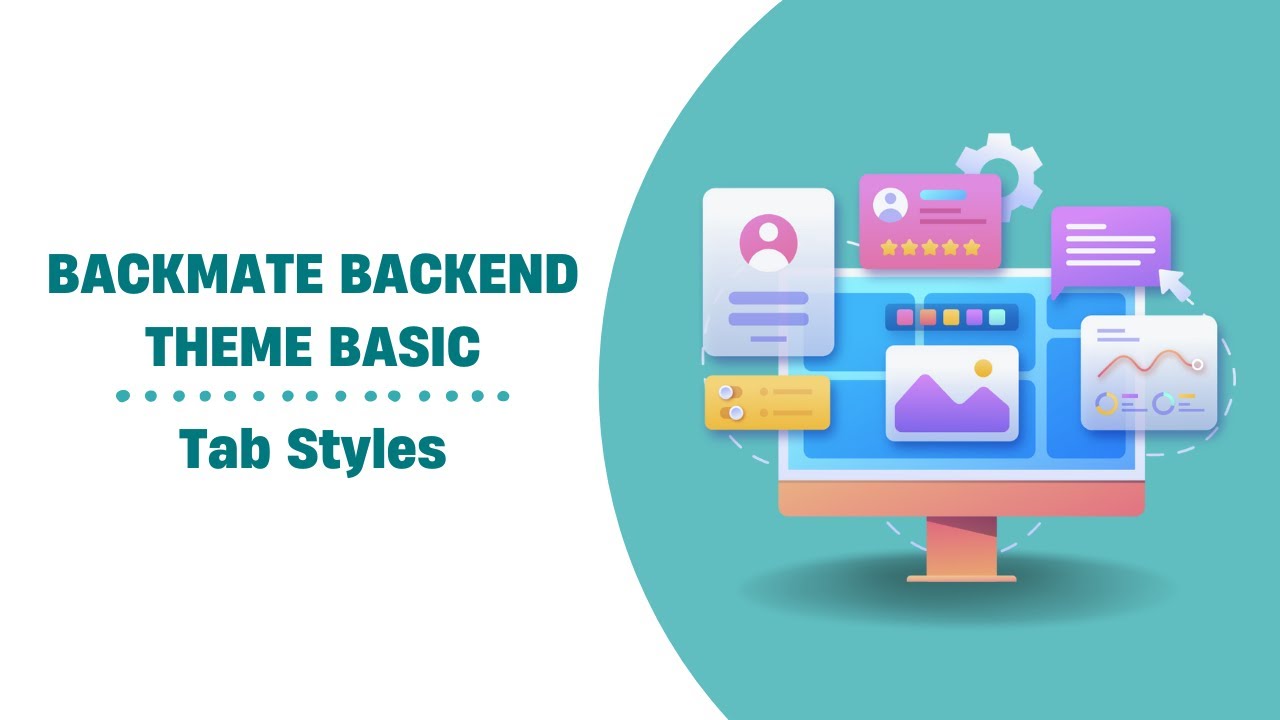 Backmate Backend Theme Basics - Tab Styles Odoo