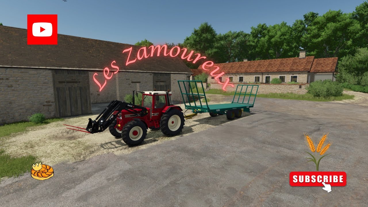 Les Zamoureux : première ramasse de pailles et des missions à gogo the pichonniére valley