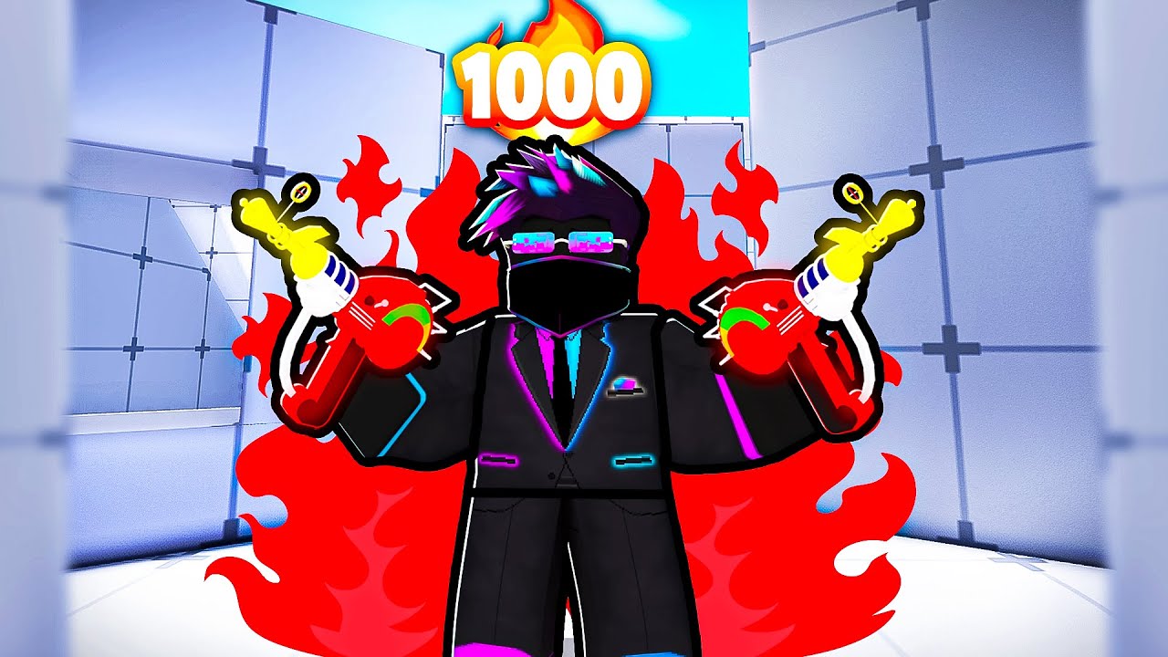 I got a 1000 WINSTREAK in Roblox Rivals!