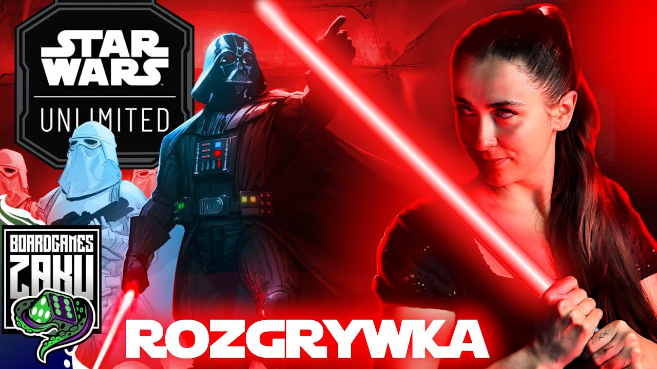 STAR WARS Unlimited - Pojedynek mocy - Rozgrywka GAMEPLAY - Gra karciana