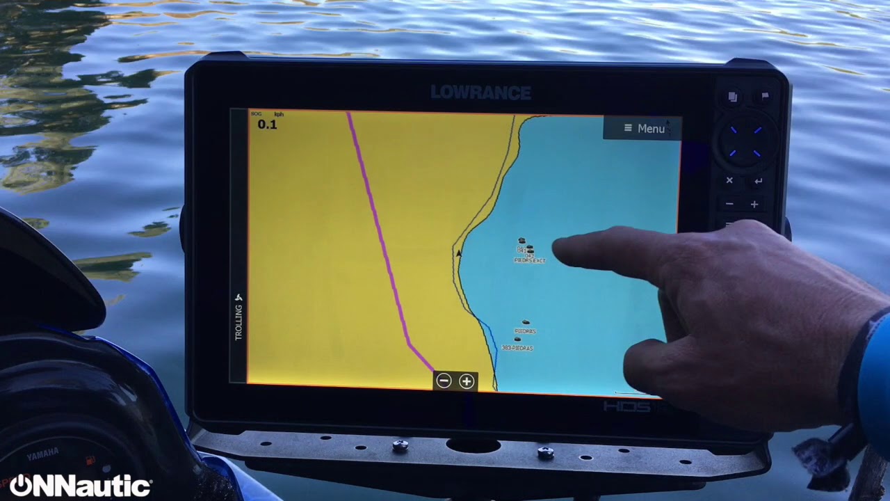 ONNautic: Tutorial de como Crear y Gestionar un Track en Lowrance y Simrad.