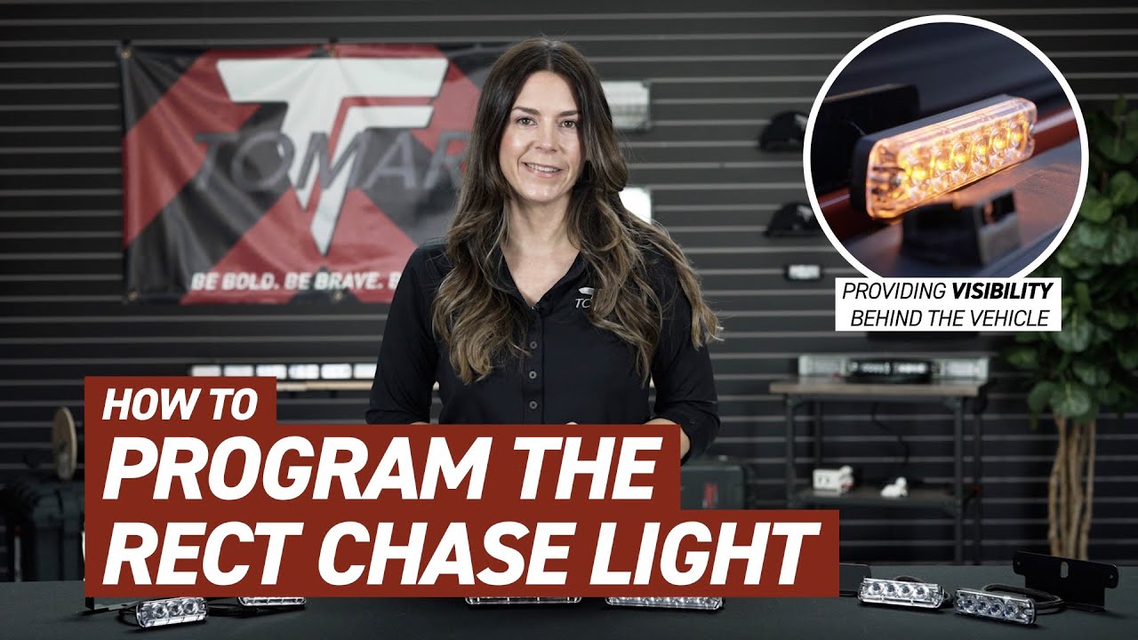 Распаковка и программирование светового прибора TOMAR RECT Series Chase Light | TOMAR U