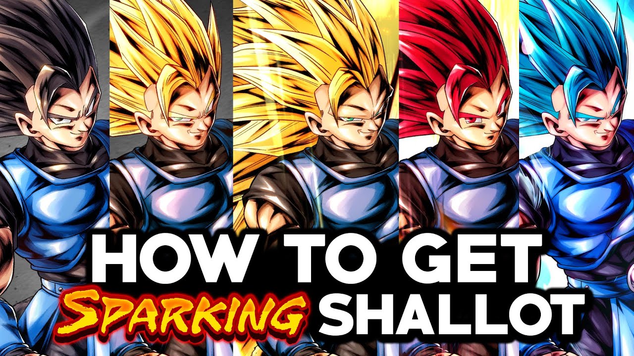HOW TO GET FREE SPARKING SHALLOT! - Dragon Ball Legends - All Transformations Gameplay