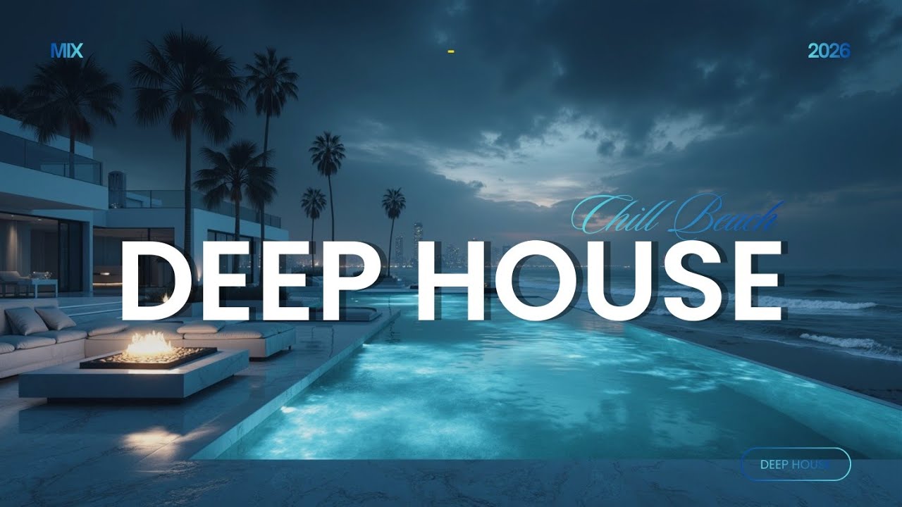Роскошный Deep House Микс | Атмосфера пляжного лаунжа - Мелодичный House для ночного релакса