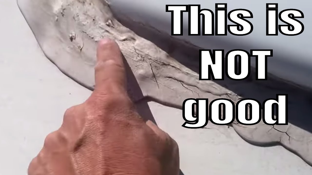 Winnebago Fiberglass RV Roof Sealant [DON'T USE THE WRONG STUFF]