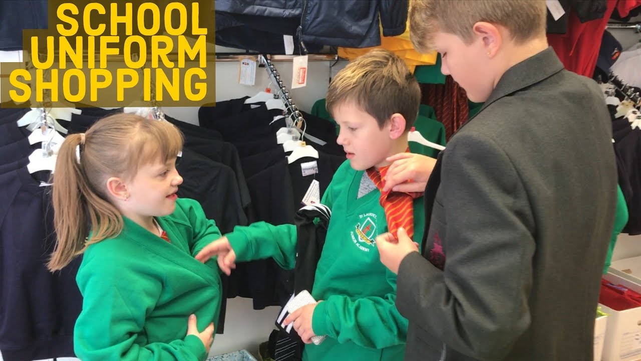 School clothes /uniform shopping