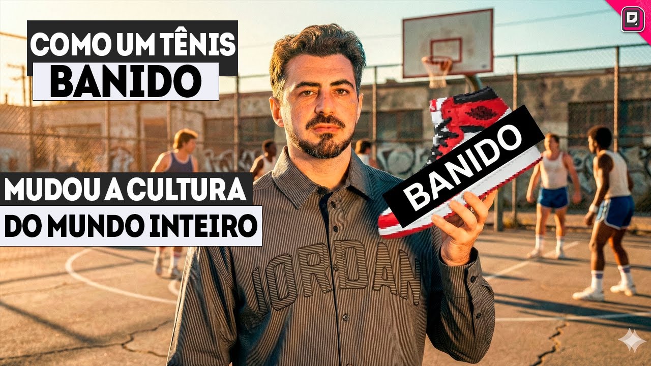 O TÊNIS BANIDO QUE REVOLUCIONOU A CULTURA - A HISTÓRIA DO JORDAN 1 CHICAGO BANNED