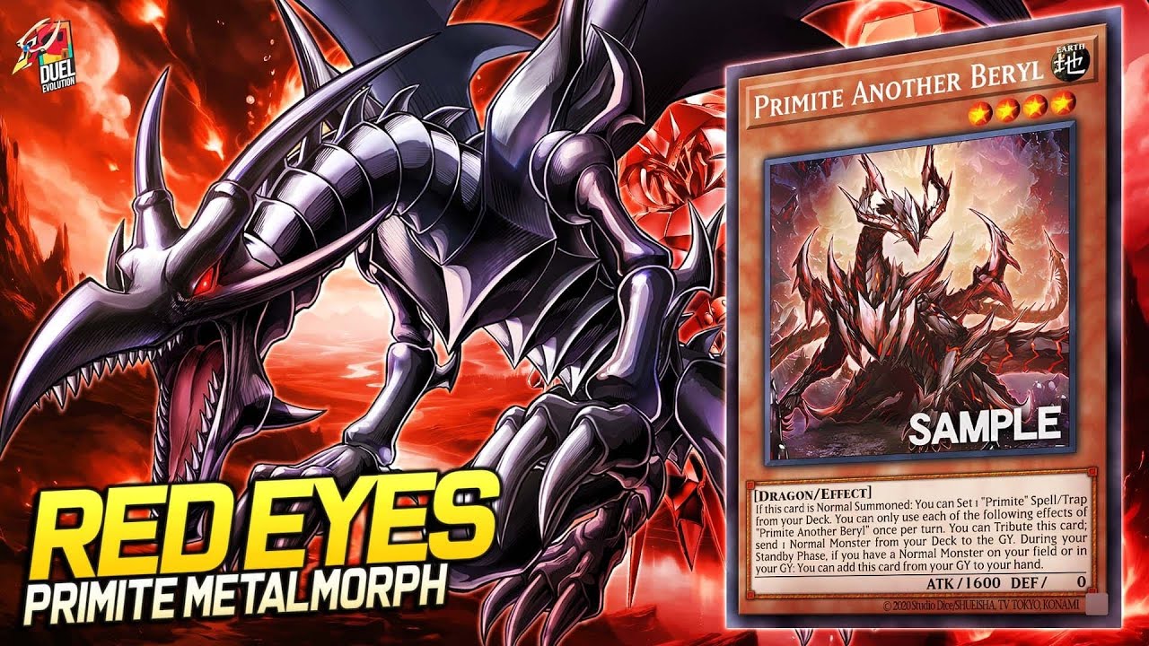 Deck Red-Eyes Primite Metalmorph | EDOPRO | Replays 🎮 + Decklist ✔️