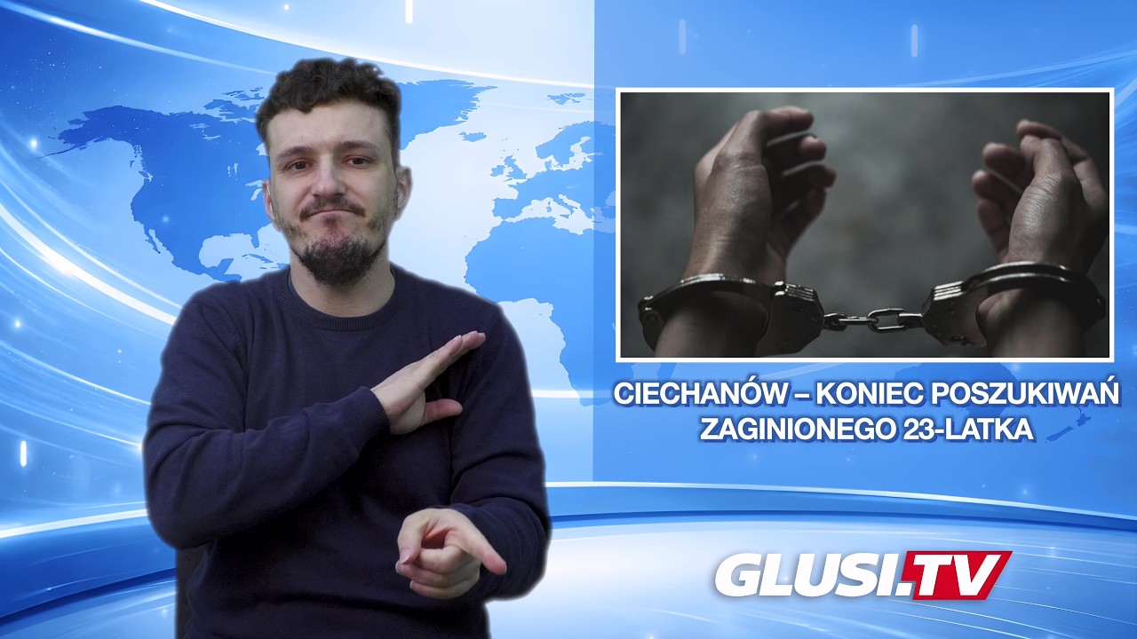 Ciechan&oacute;w &ndash; koniec poszukiwań zaginionego 23-latka