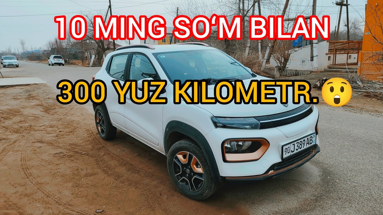 10 MING SOʻM BILAN.300 YUZ KILOMETR YURIDI.😲