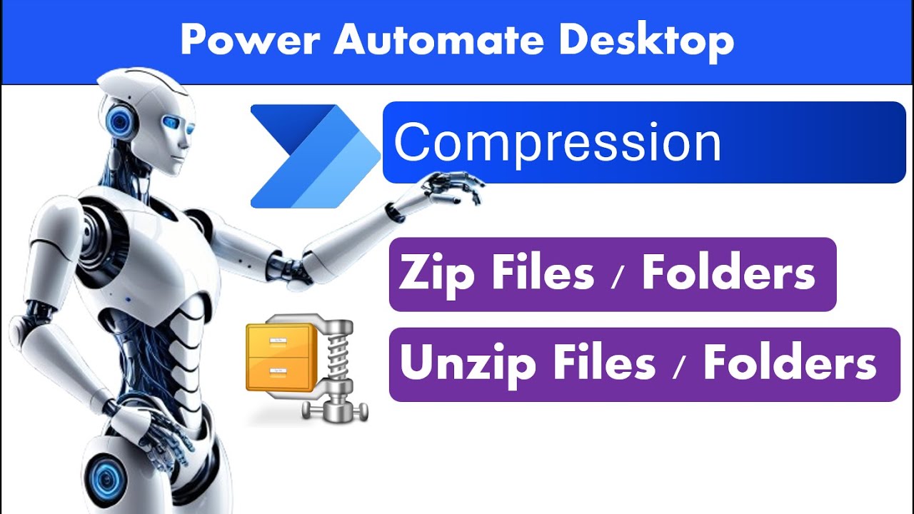Power Automate Desktop - Compression Actions