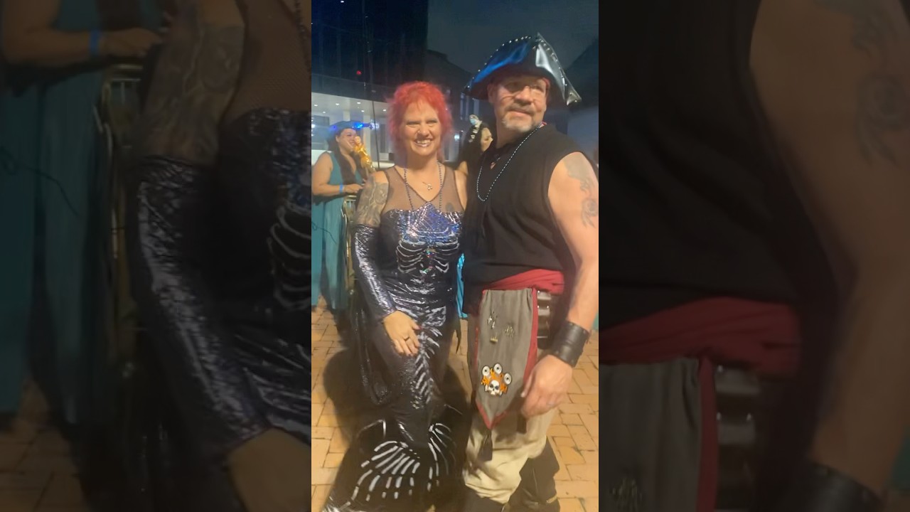 New Orleans 3rd annual Mermaid Parade 2025 presented by the Krewe Du Fool. 