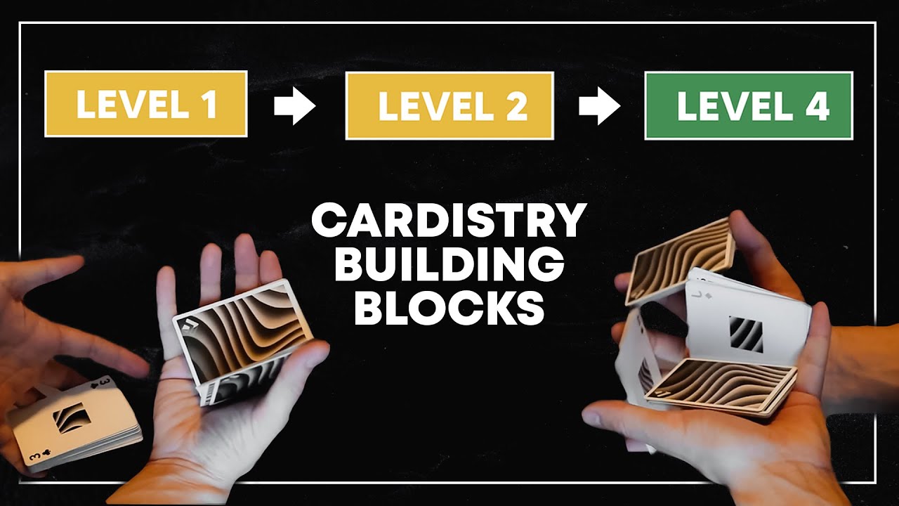 Cardistry Progression Tutorial / Raindance (Levels 1-4)