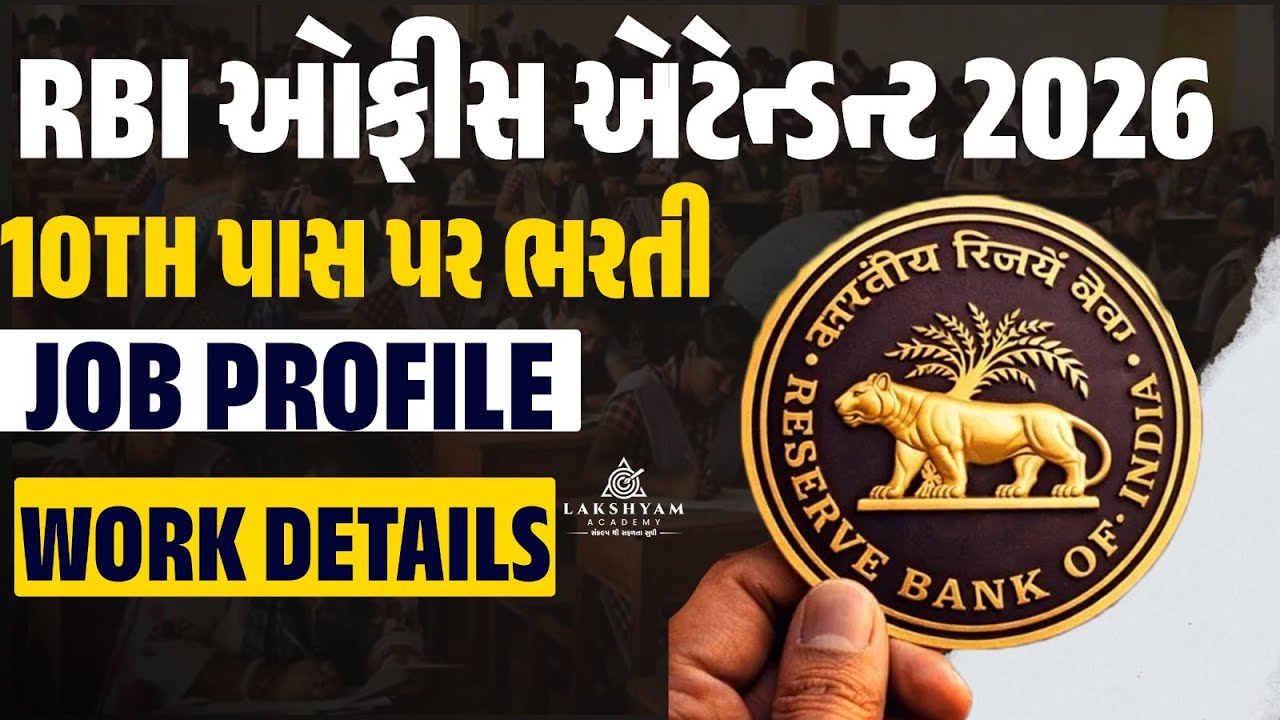 RBI Office Attendant Job Profile, Salary and Work Details | RBI Office Attendant Vacancy 2026