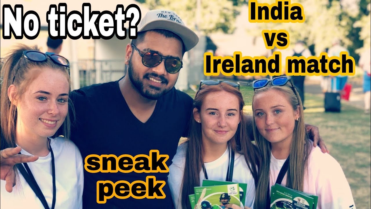 India Vs Ireland match sneak peek 😍
