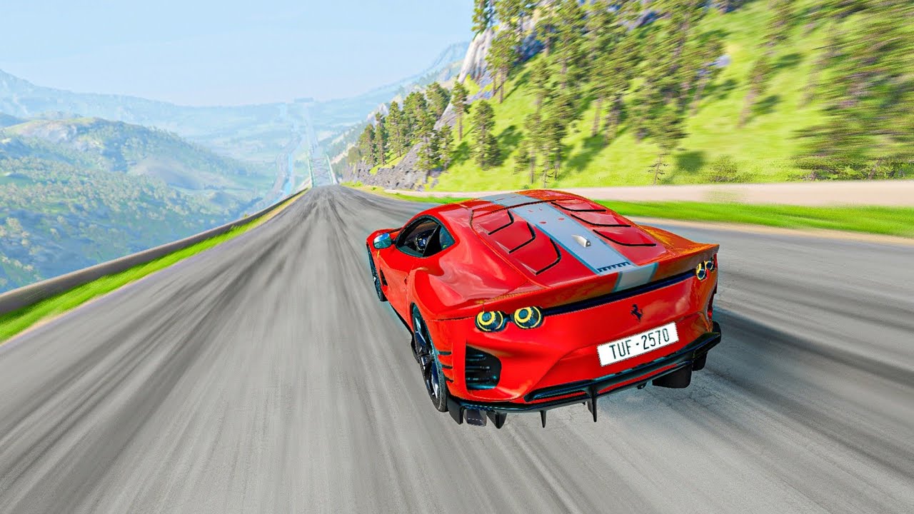 Instant 600 MPH Acceleration: Which BeamNG Car Survives! 🔥 - BeamNG Drive #51