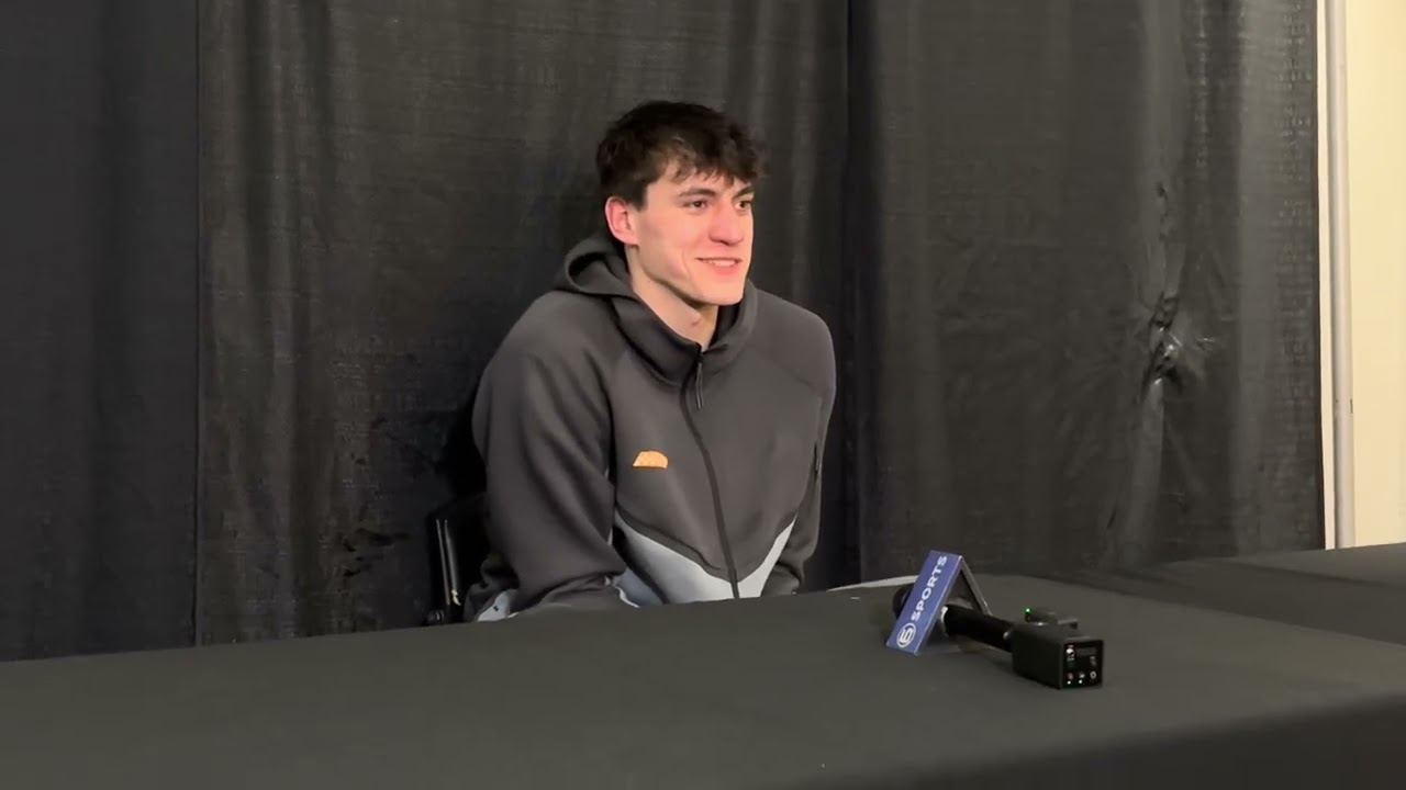 Tennessee Forward JP Estrella REACTS to the Vols' Overtime Win at Georgia