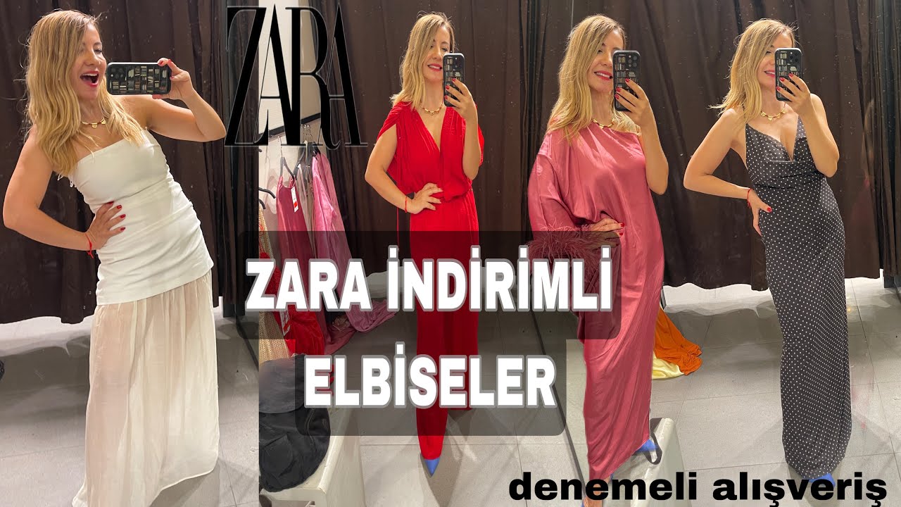 En Güzel Zara İndirimli Elbiseleri Denedim ❤️Hangisi Favorin?