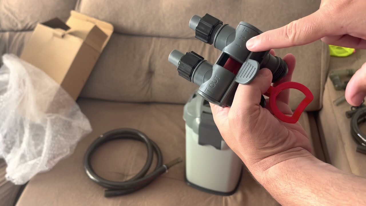 AQUÁRIO NANO #92 | INSTALANDO O CANISTER HOPAR KF-2208 NO AQUÁRIO DE 30L