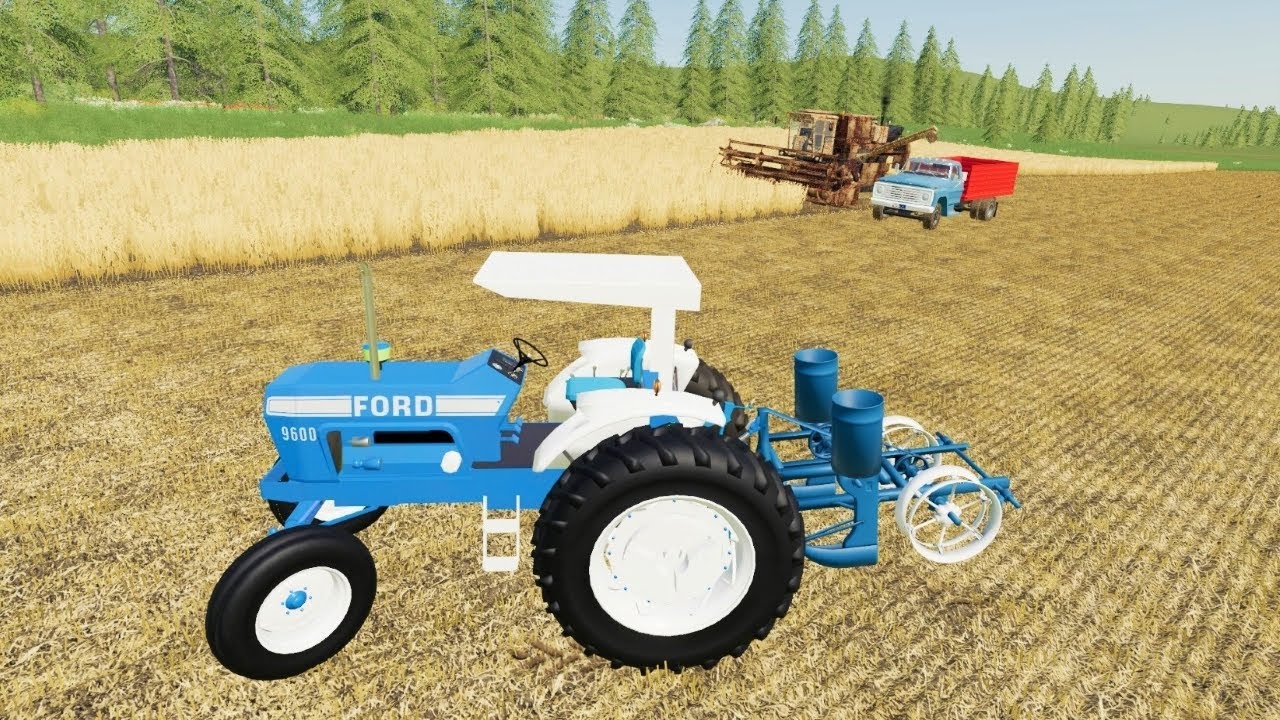 Trading tractors and harvesting crops | Back in my day 25 | Farming Simulator 19