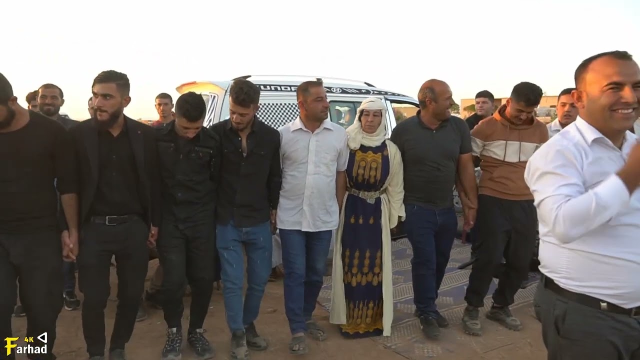 حفلة محمود وسيدرا(كوباني) أفراح اهالي هولاقية #فيديو فرهاد 0933130464