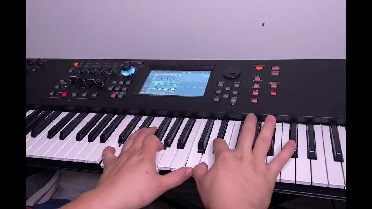 Como hacer el Dyno piano de Korg 01/W en yamaha MODX7+