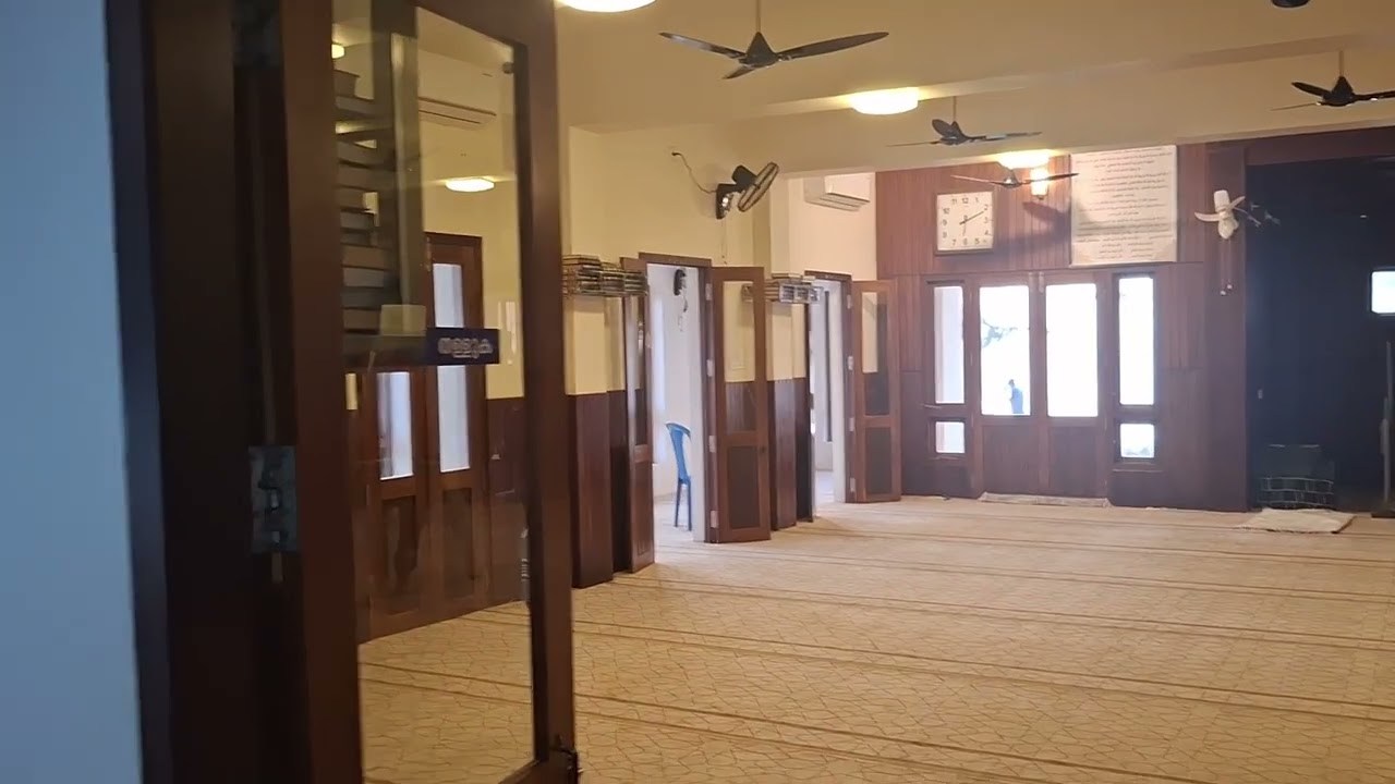 A view of Kadalur Juma Masjid, Kerala 