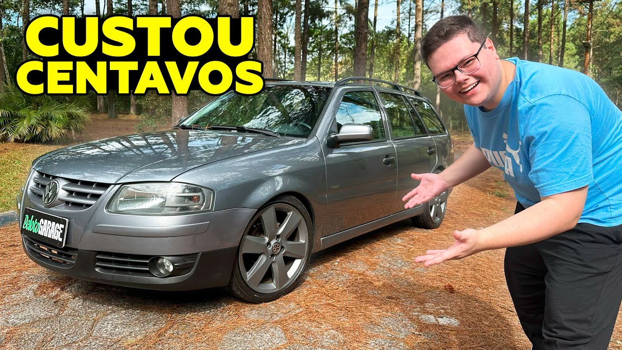 COMPREI UM CARRO NOVO TURBO E POR CENTAVOS! (PARATI COM 54 MIL KM)
