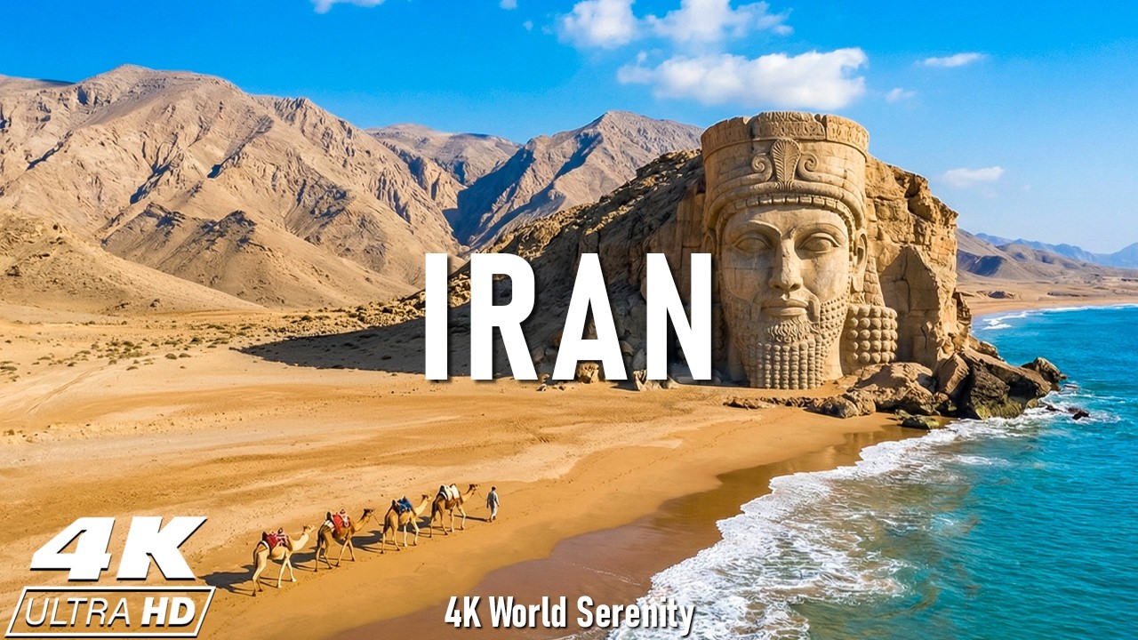 Iran 4K - JEWEL of the MIDDLE EAST - Scenic Relaxation Film with Calming Music