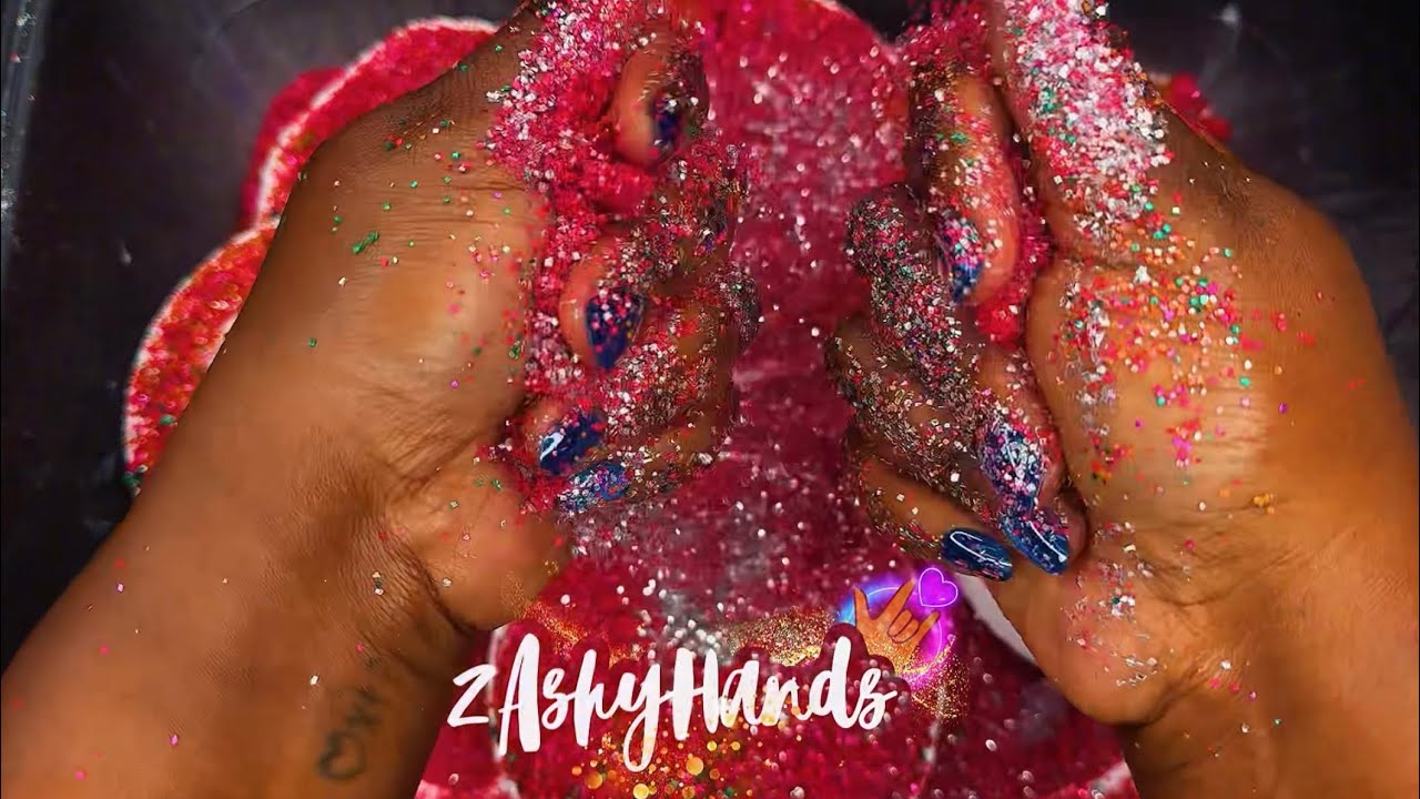 SATISFYING PURE GLITTER REFORMS CELEBRATION CRUSH! GYMCHALK ASMR ✨🤟🏾