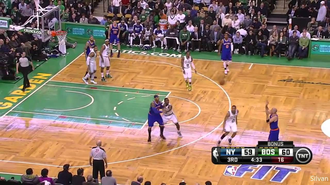 Carmelo Anthony 28 Points @ Boston Celtics - 24/01/2013