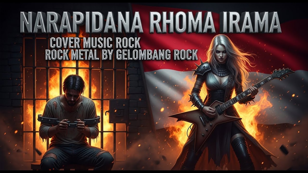 VIRAL - NARAPIDANA - RHOMA IRAMA [ COVER ROCK METAL MUSIC ] BY GELOMBANG ROCK