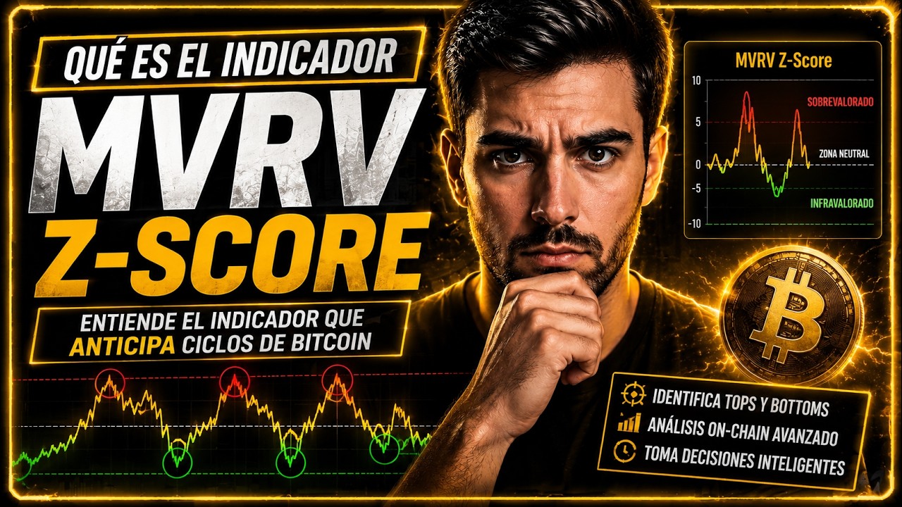 El &Uacute;NICO INDICADOR que necesitas para comprar Bitcoin | MVRV Z-SCORE