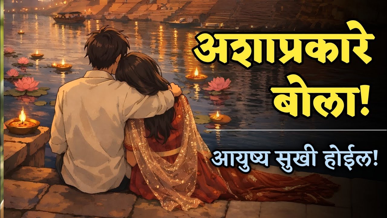 सुख-समृद्धीसाठी रोज बोला हे वाक्य | Marathi Motivational Speech