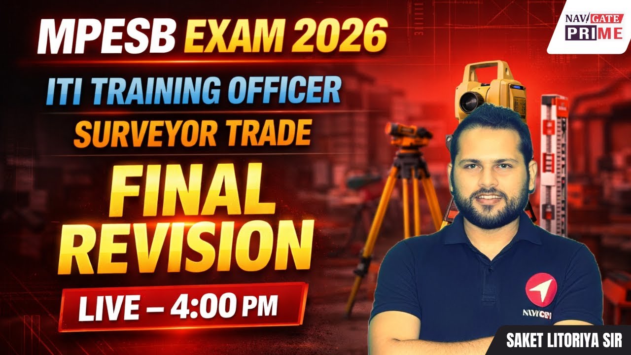 MPESB ITI TRAINING OFFICER | FINAL REVISION MARATHON-02| SURVEYOR TRADE| TECHNICAL PART #itito