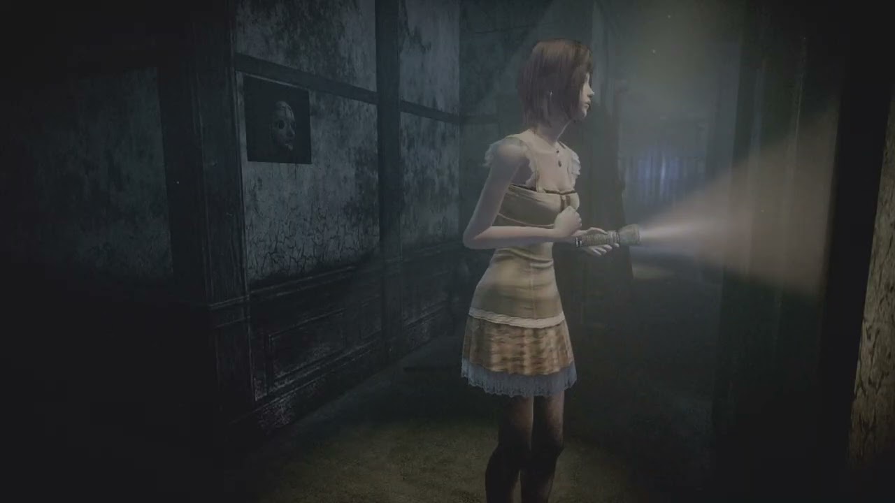 FATAL FRAME: Mask of the Lunar Eclipse Ghost boy and mask