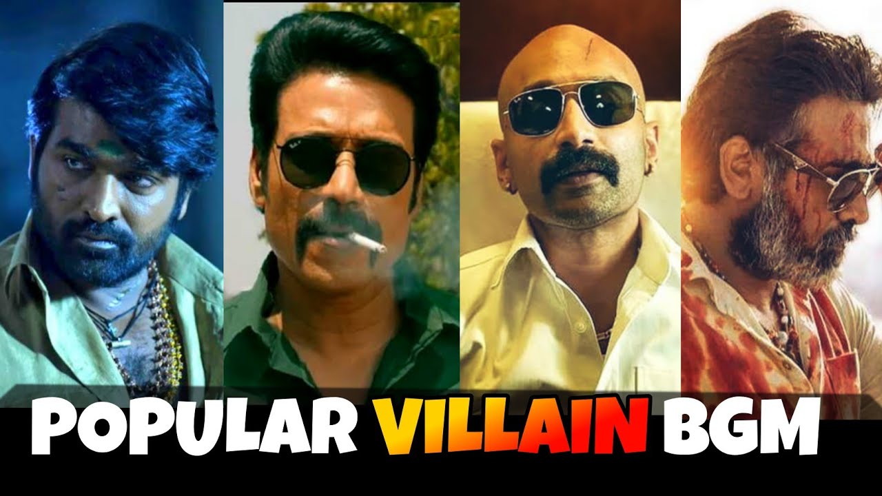TOP10 Most Popular VILLAIN BGMs ft. master,pushpa,maanaadu,petta...