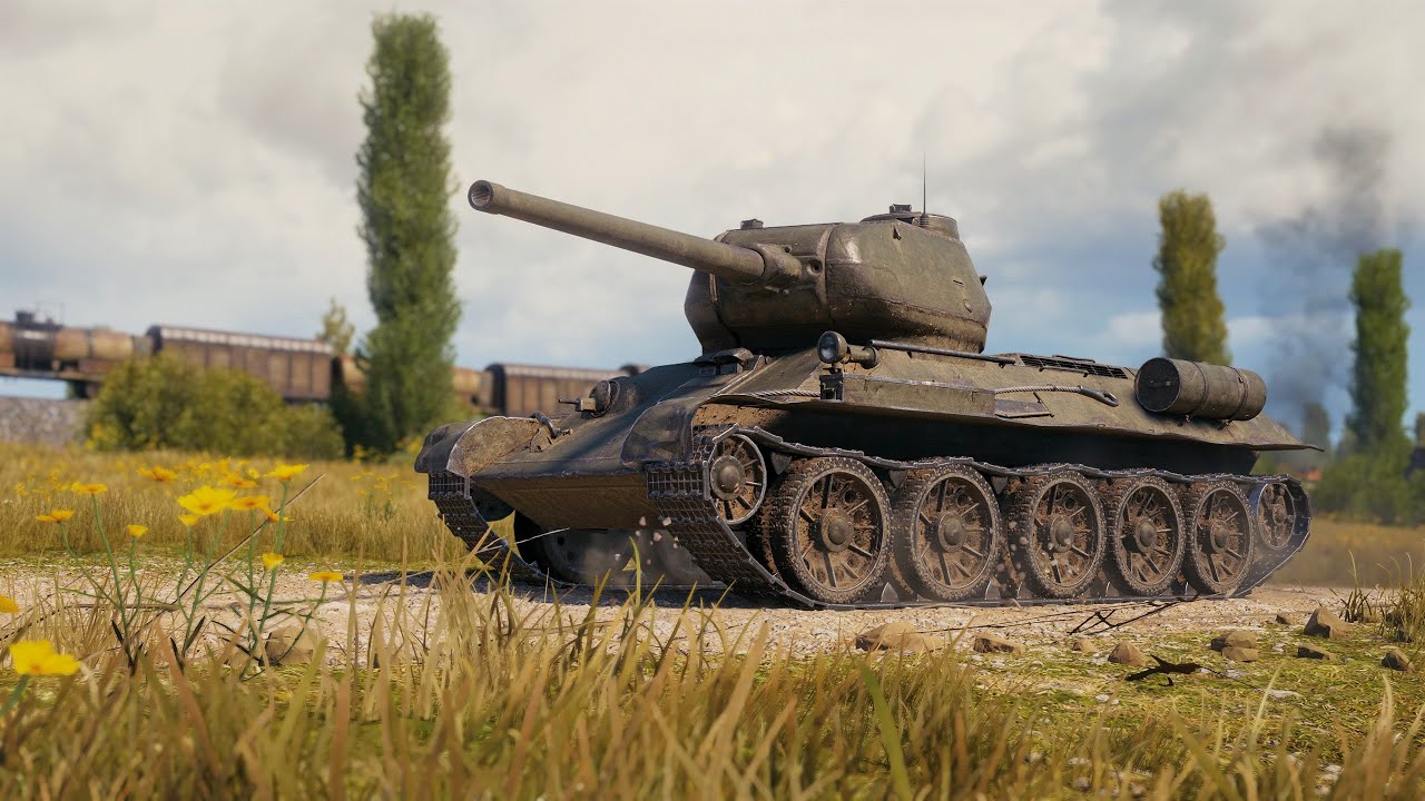 1 vs 7 T-34-85M