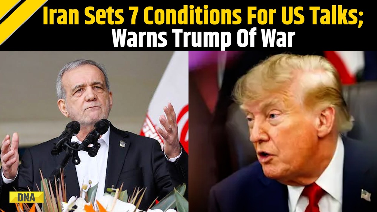 US Iran War: Iran Sets 7 Conditions To Restart US Talks; Warns Of 'Decisive War' If Demands Rejected